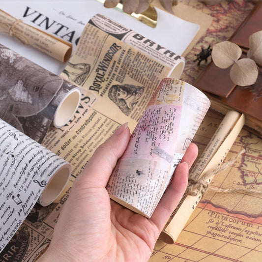 Get Creative with These 4 Superb Retro Washi Tape Rolls!