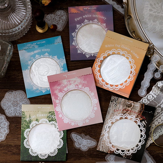30 PCS Daydream Lace Pet Sticker
