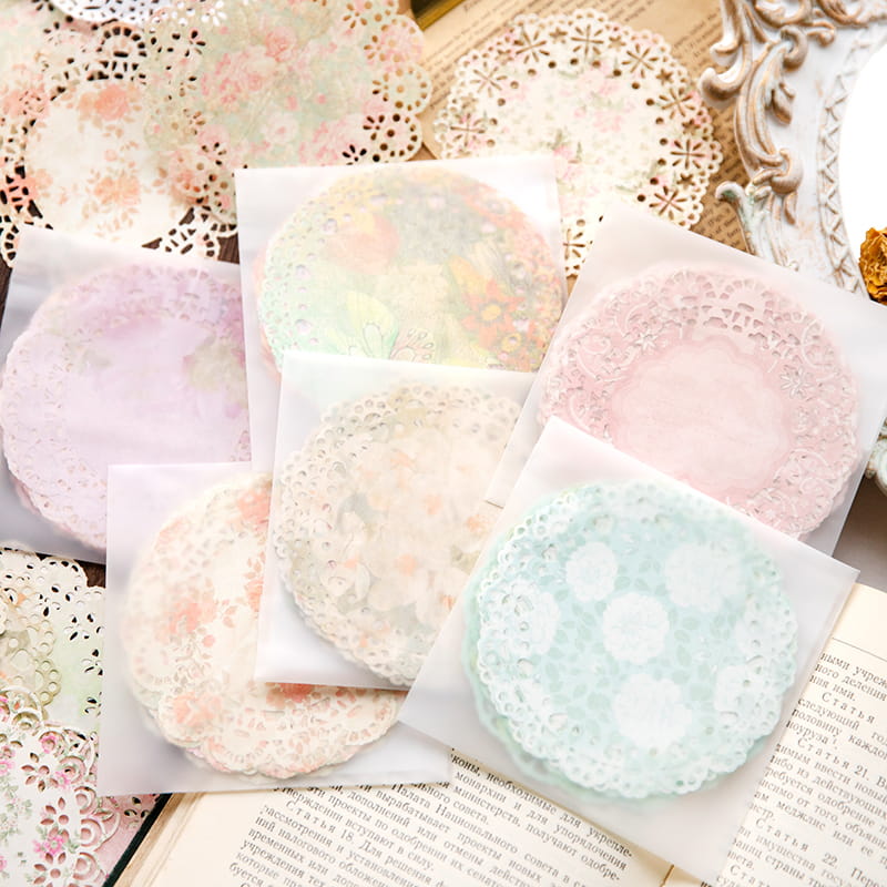 Fantasy Lace Hollow Material Paper