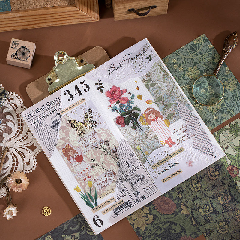 60 PCS Morris Material Paper