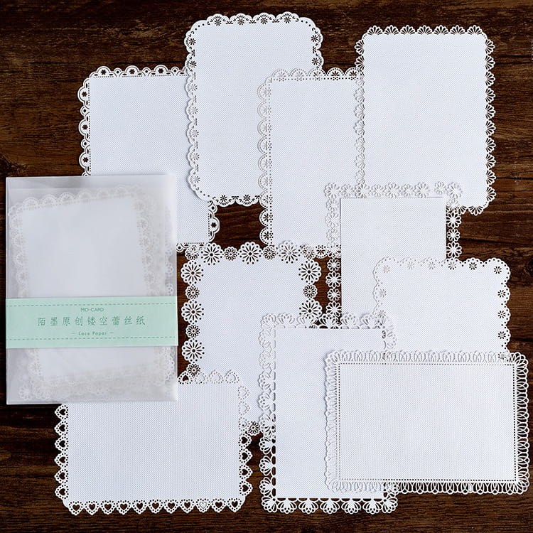 Elegant Hollow Out Lace Paper