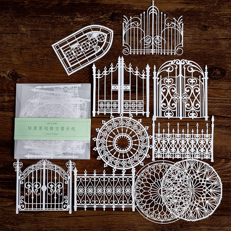 Elegant Hollow Out Lace Paper