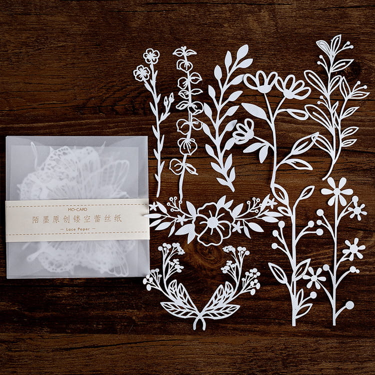 Elegant Hollow Out Lace Paper