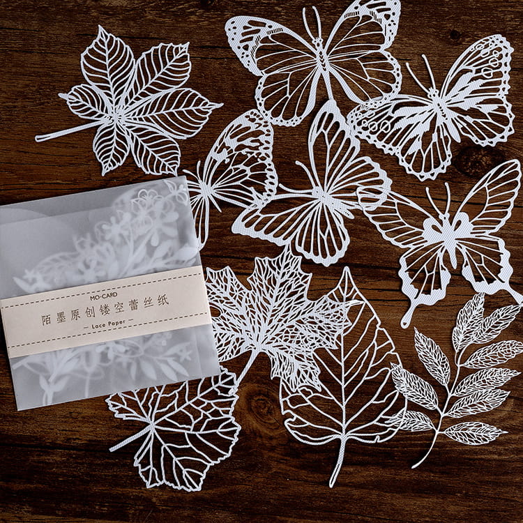Elegant Hollow Out Lace Paper