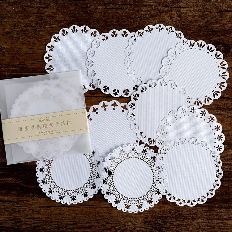 Elegant Hollow Out Lace Paper