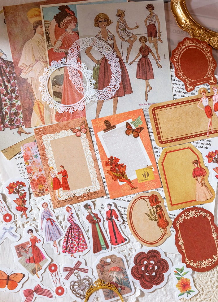 Retro Romance Sticker Pack
