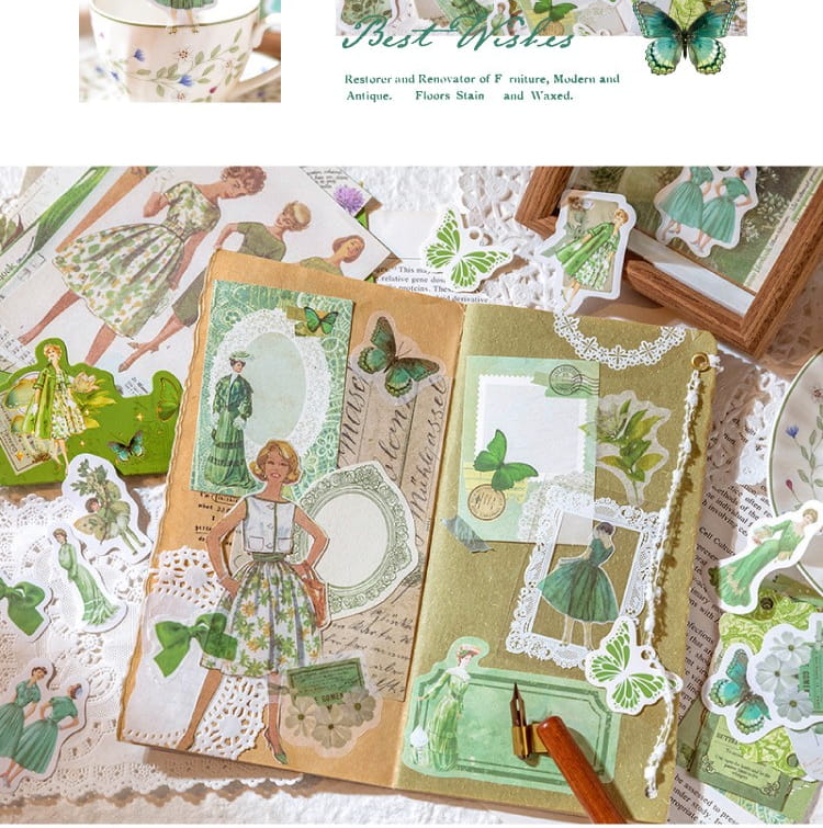 Retro Romance Sticker Pack
