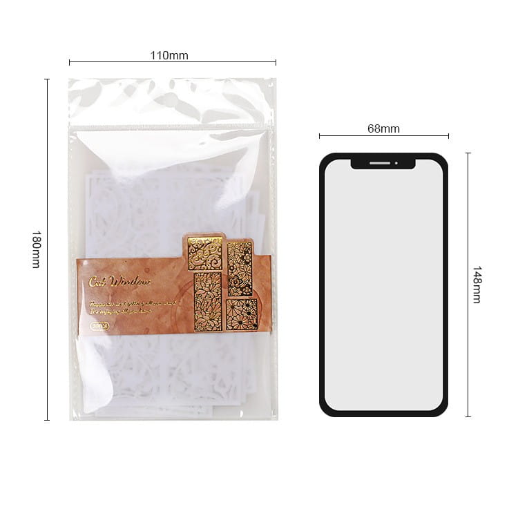 20PCS Hollow Out Paper Material