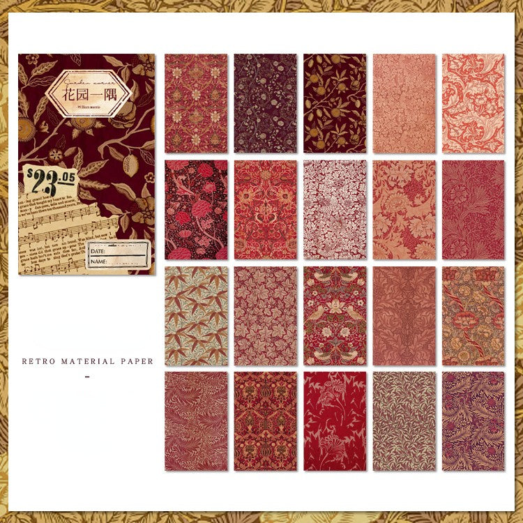 60 PCS Morris Material Paper