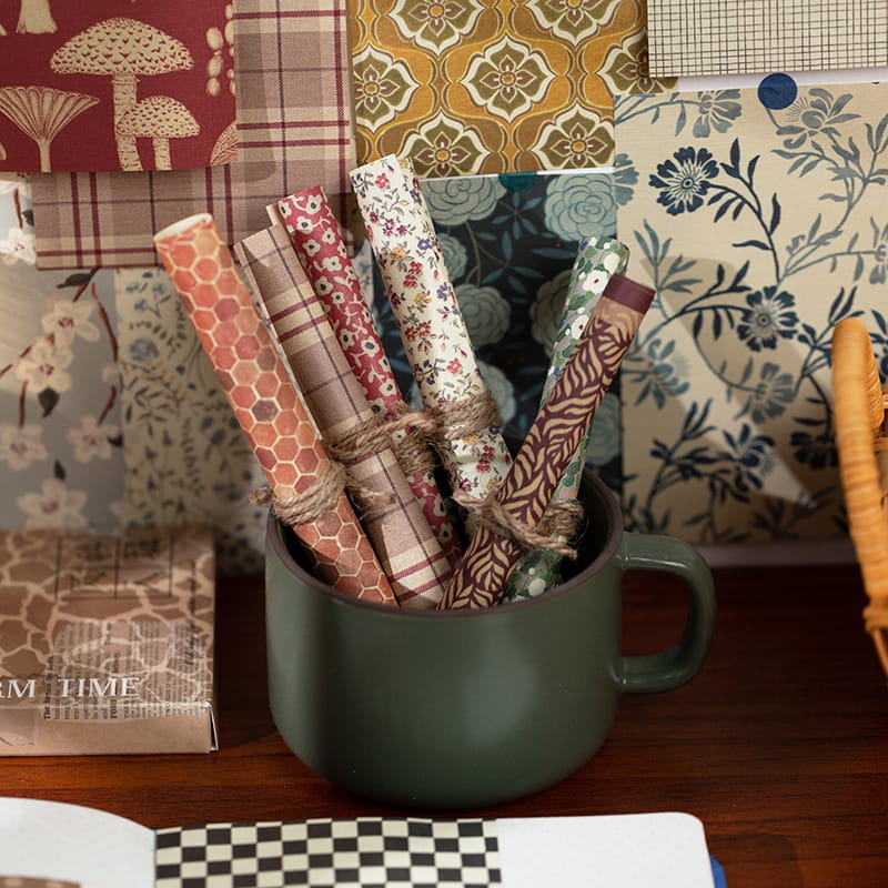 60 PCS Warm Time Material Paper