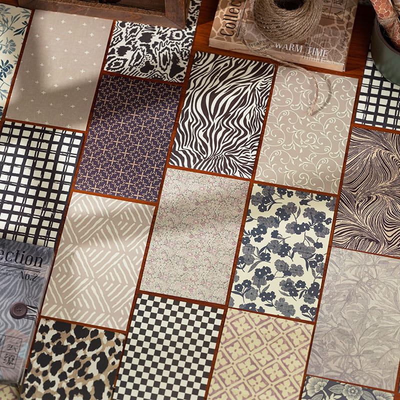 60 PCS Warm Time Material Paper