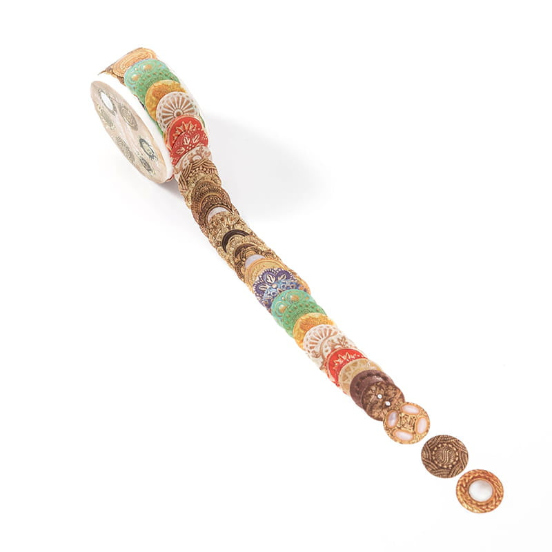 Retro Market Washi Stickers Set