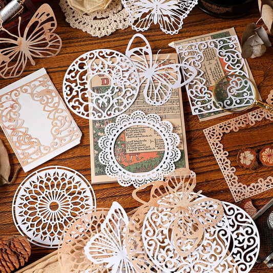 20PCS Hollow Out Paper Material