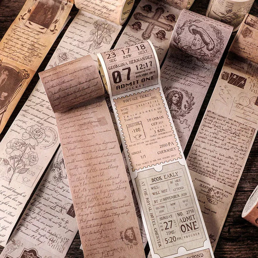 Vintage Ticket Washi Tape