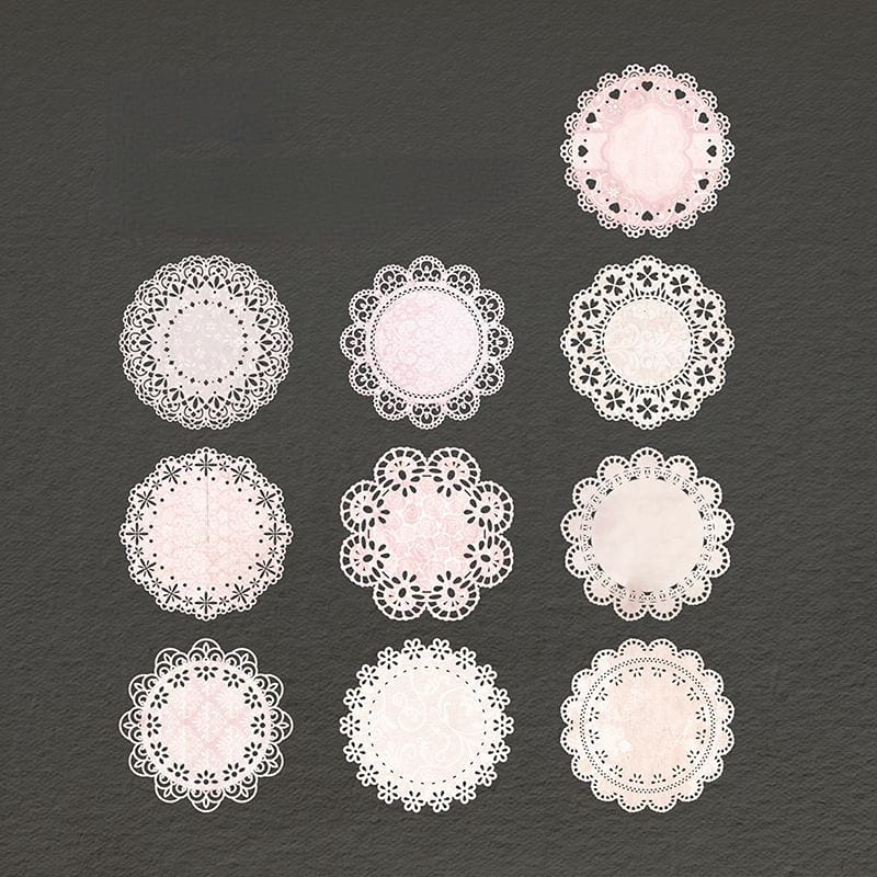 Fantasy Lace Hollow Material Paper