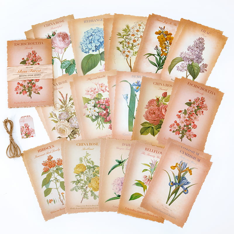 30 PCS Miss You Decor Papers