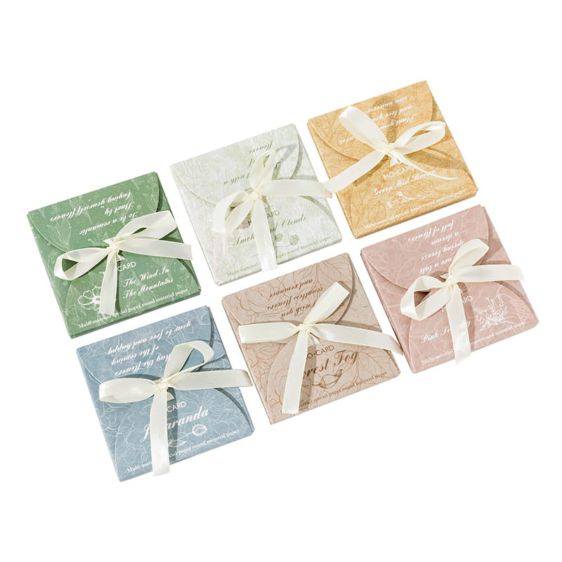 30 PCS Round Literary Material Paper
