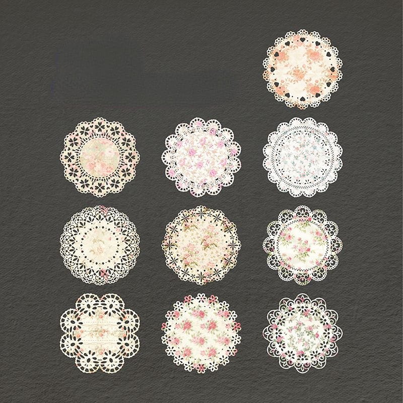 Fantasy Lace Hollow Material Paper