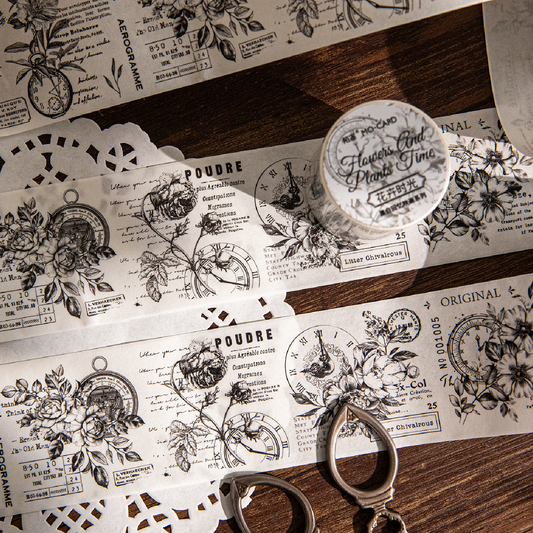Black And White Memory Washi Tape