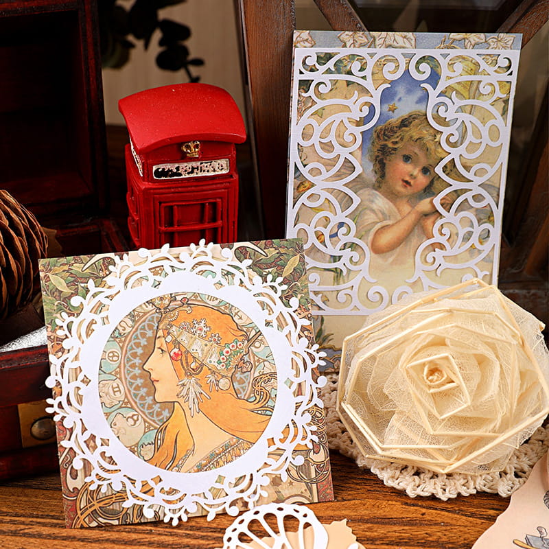 20PCS Hollow Out Paper Material