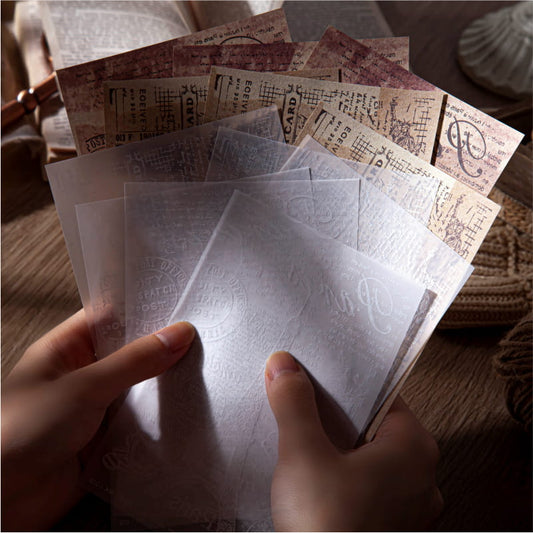 Retro Fragments Paper Materials