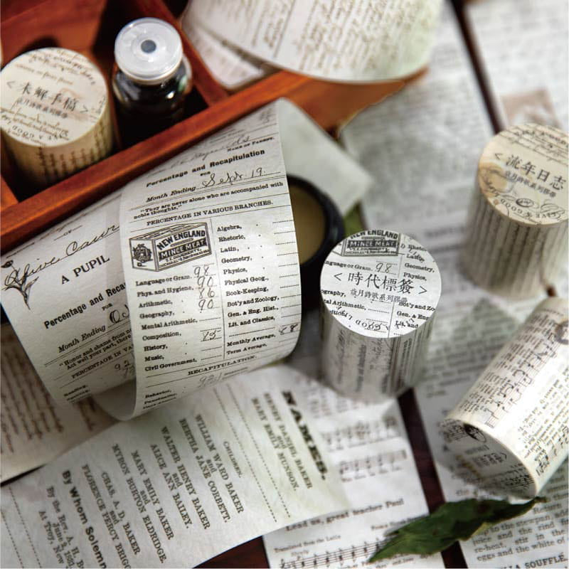 Live A Good Life Vintage Washi Tape