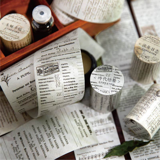 Live A Good Life Vintage Washi Tape