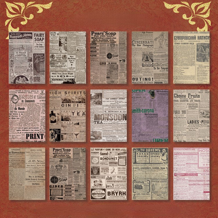 30 PCS Jersey Material Paper