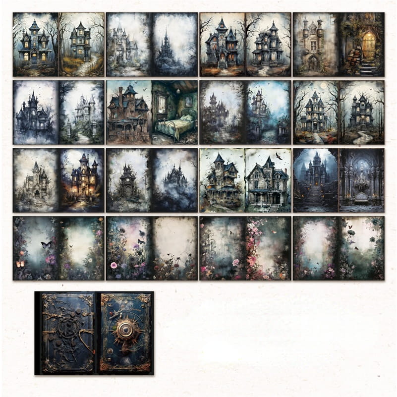 Dracula Fairy Tale Material Paper