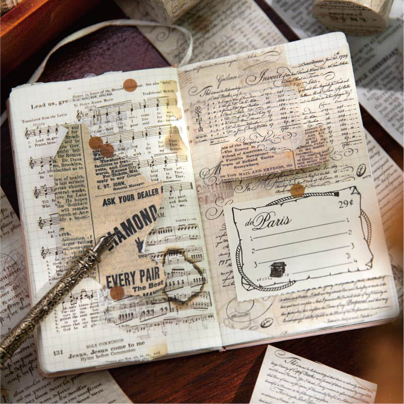 Live A Good Life Vintage Washi Tape