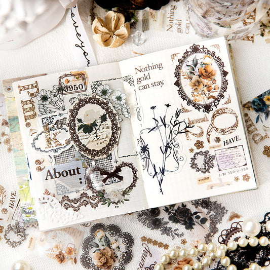 Lace Nocturne PET Decorative Tape