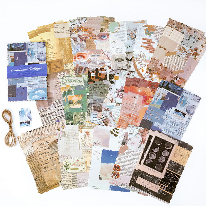 30 PCS Miss You Decor Papers