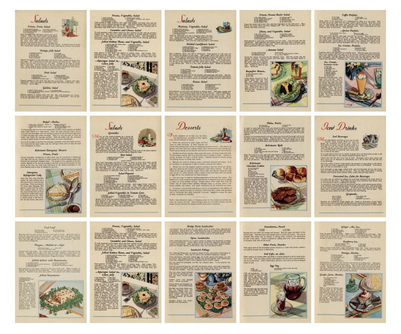 Retro Inspiration Material Paper