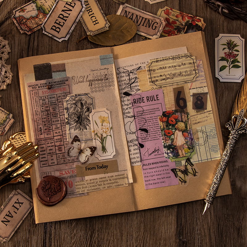 30 Sheets Years Corridor Sticker Pack