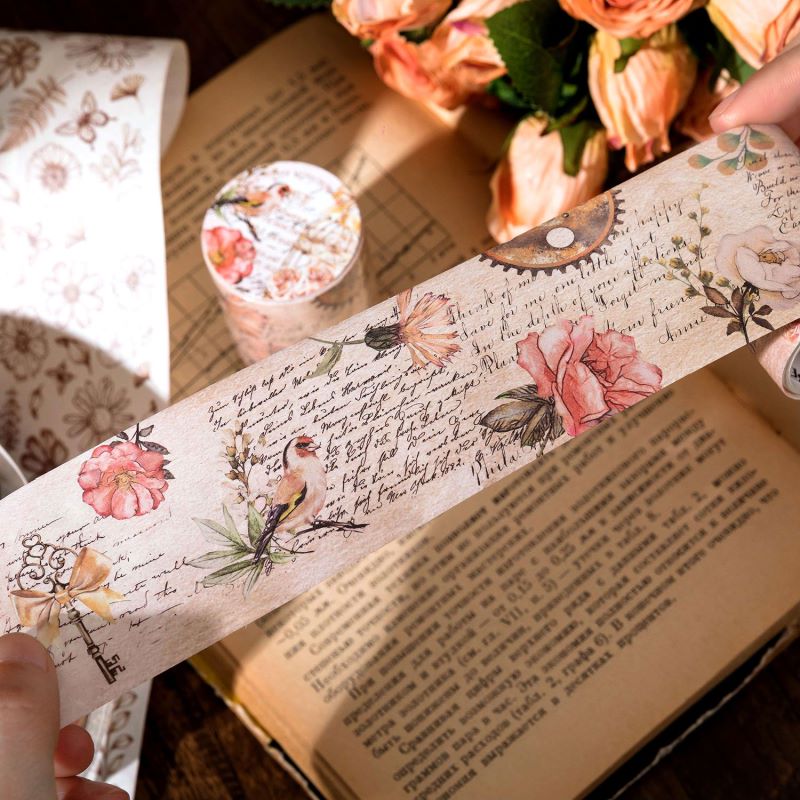 Wonderland Of Flowers Washi Tape