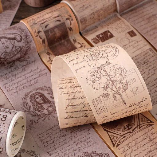 Vintage Ticket Washi Tape