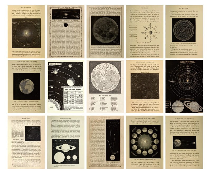 Retro Inspiration Material Paper