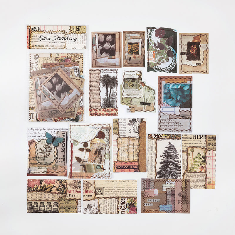 30 PCS Time Machine Decor Stickers