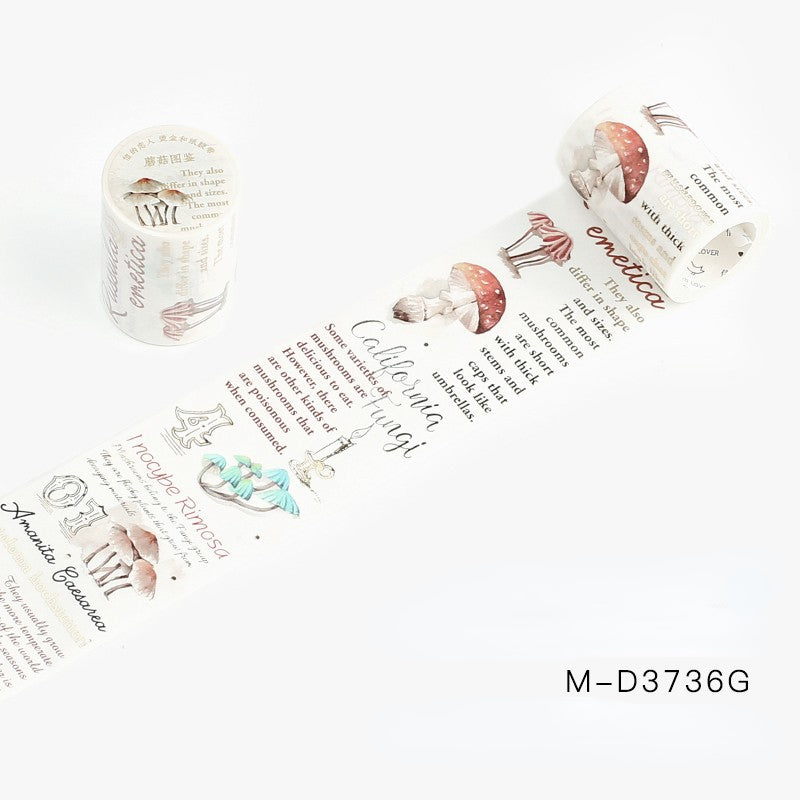London Newspaper Gold Foil Washi Tape