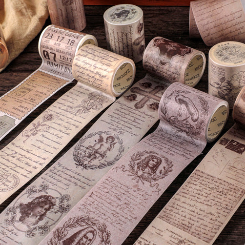 Vintage Ticket Washi Tape