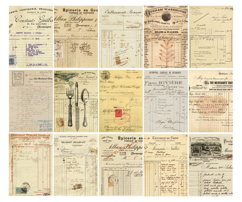 Retro Inspiration Material Paper