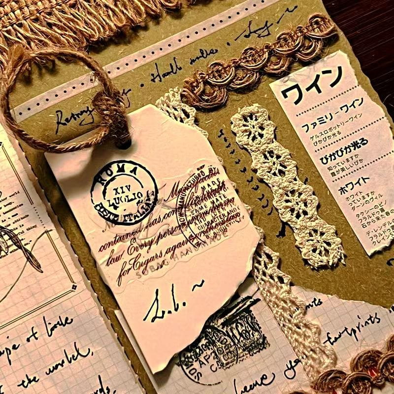 Retro Story Lace Cloth