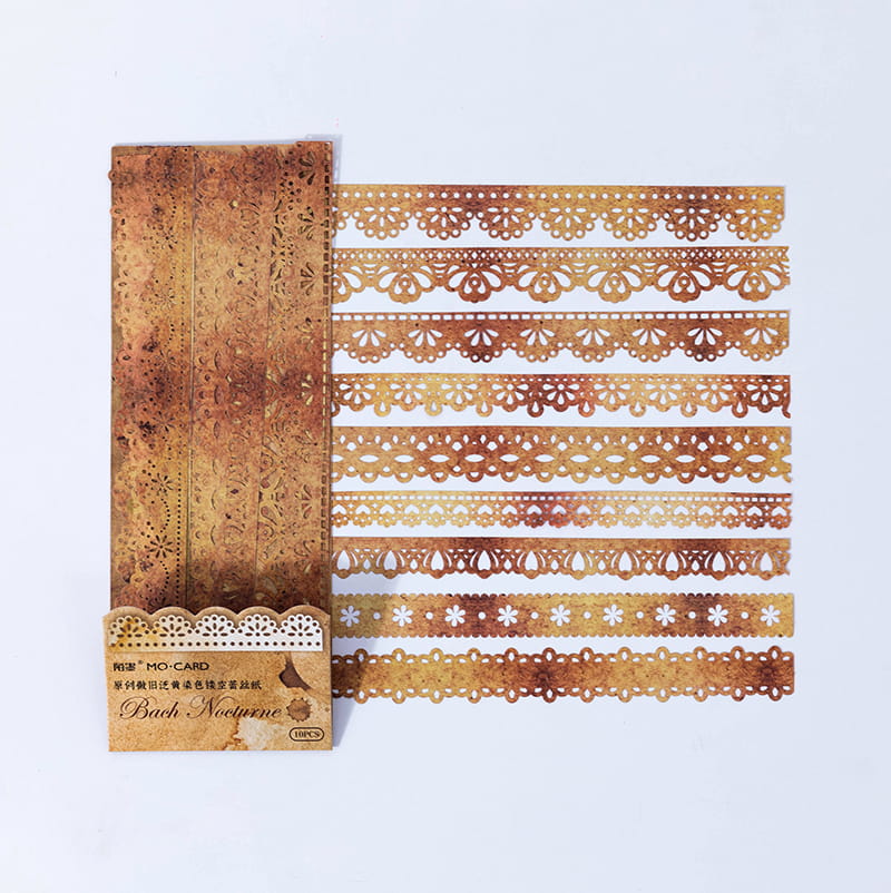 Silent Years Handmade Coffee Dyed Junk Journal Pack