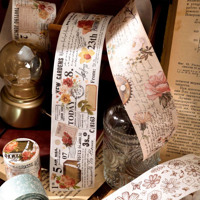 Wonderland Of Flowers Washi Tape