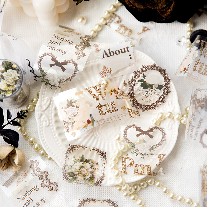 Lace Nocturne PET Decorative Tape