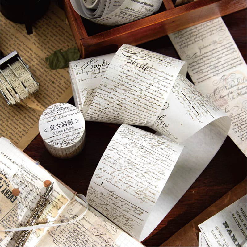 Live A Good Life Vintage Washi Tape