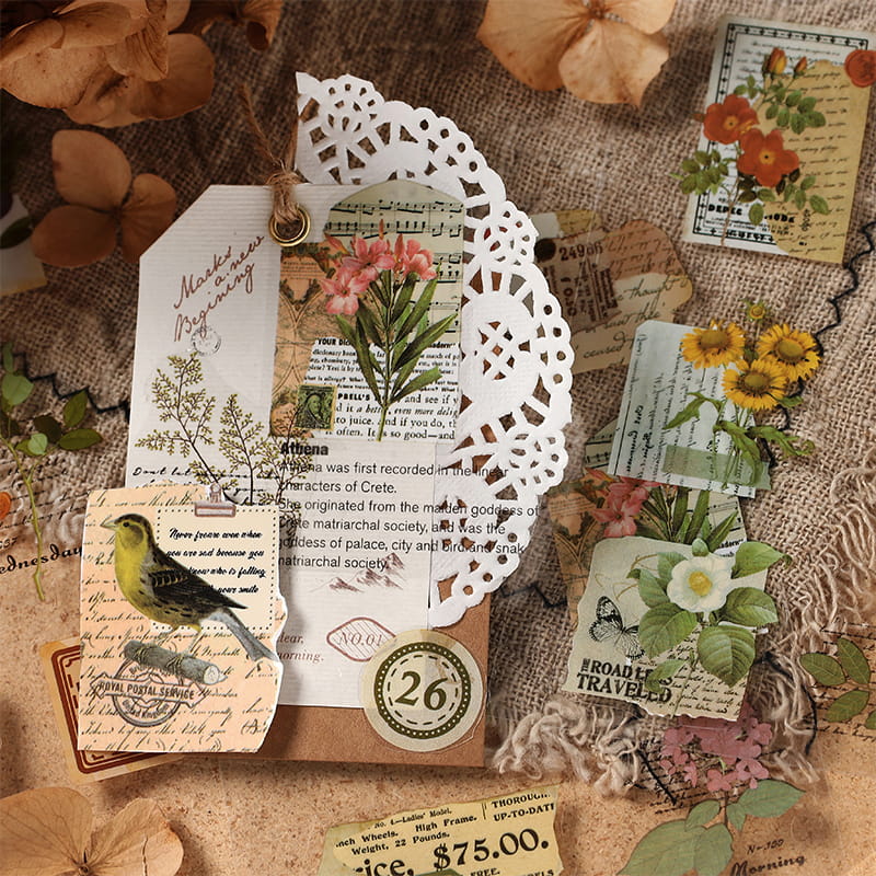 20 Sheets Glorious Precut Decor Stickers
