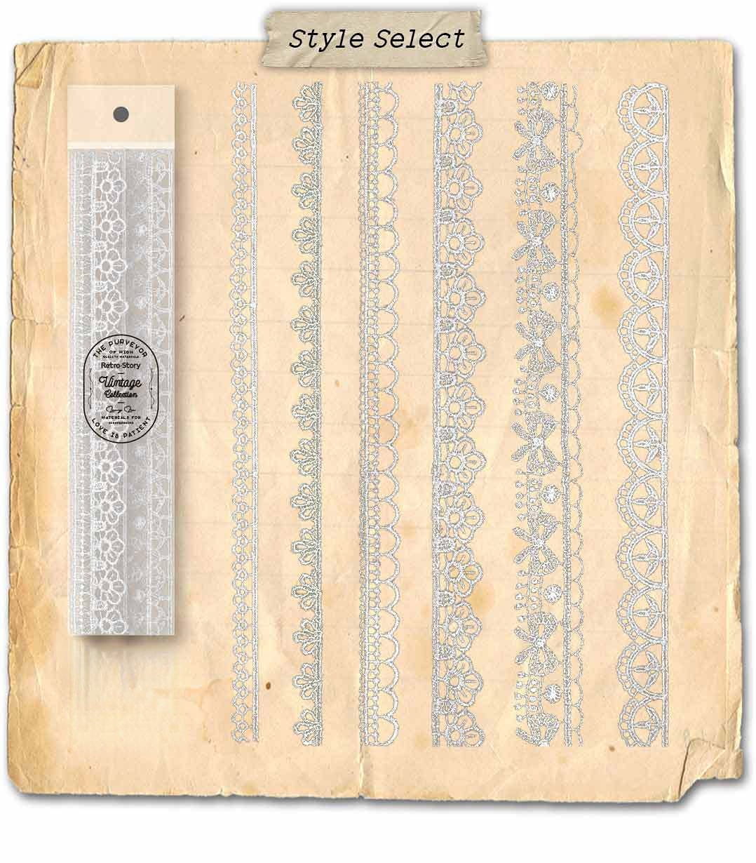 Retro Story Lace Cloth