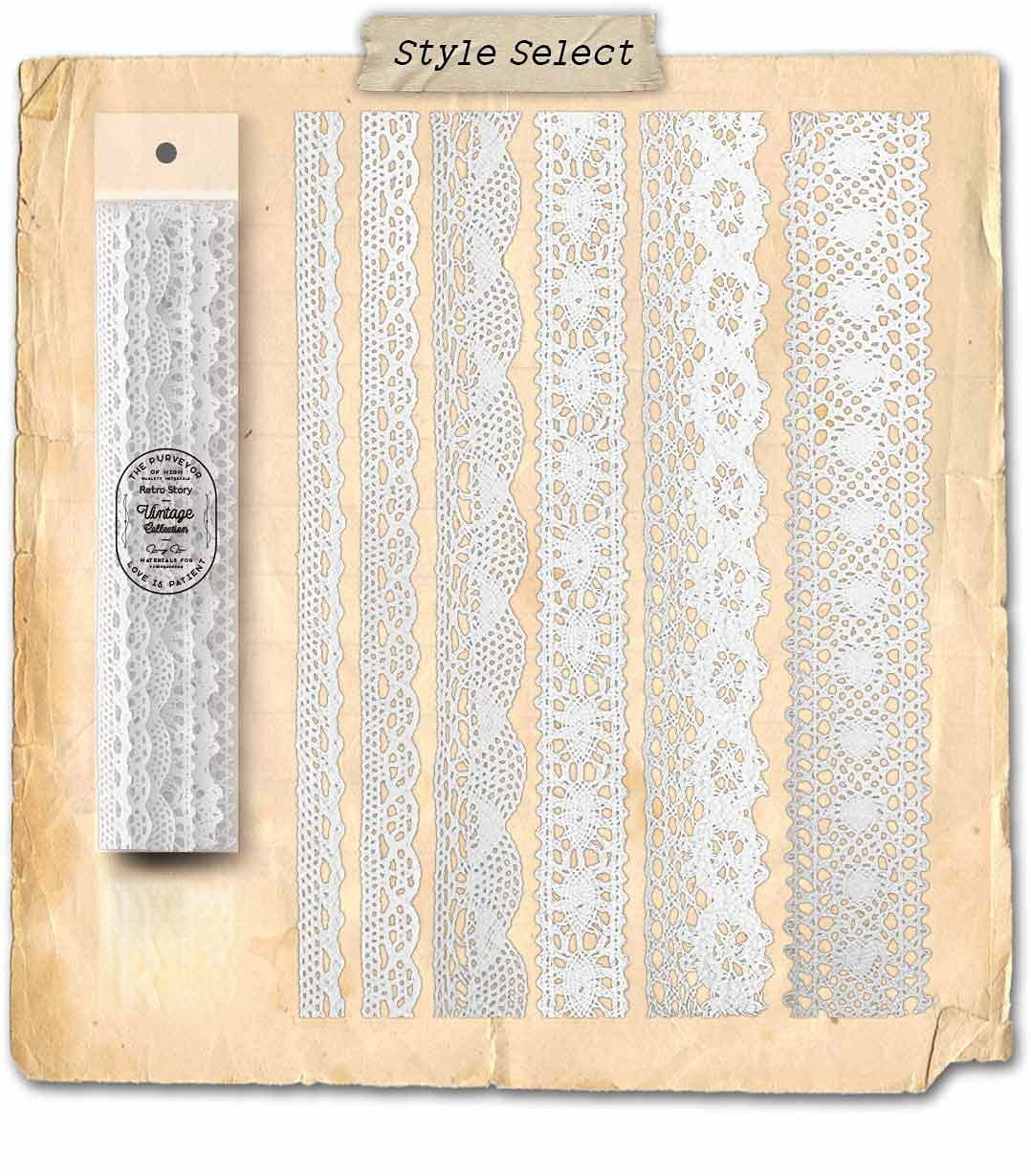 Retro Story Lace Cloth