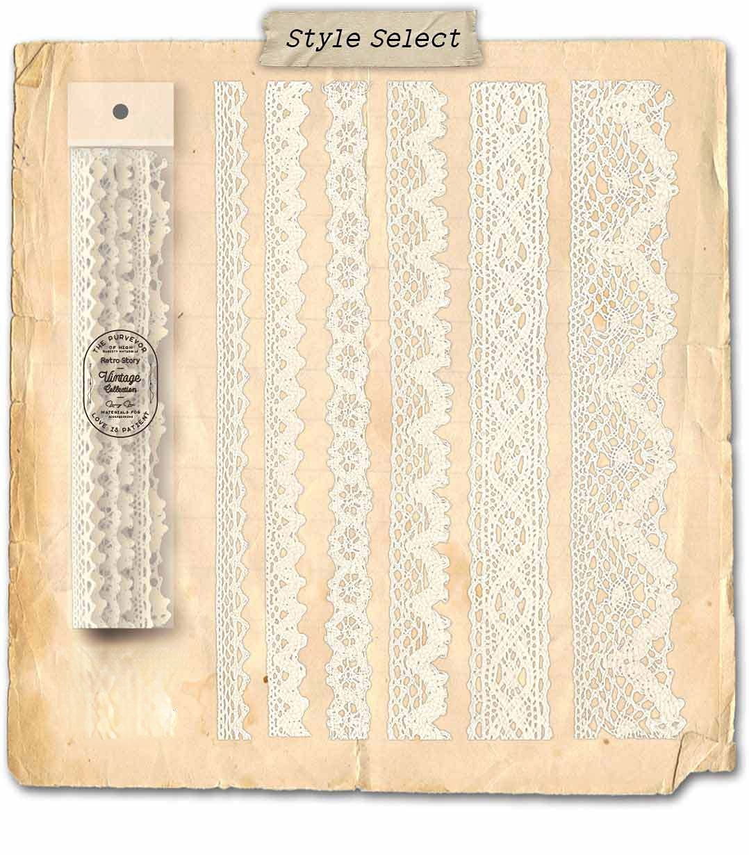 Retro Story Lace Cloth
